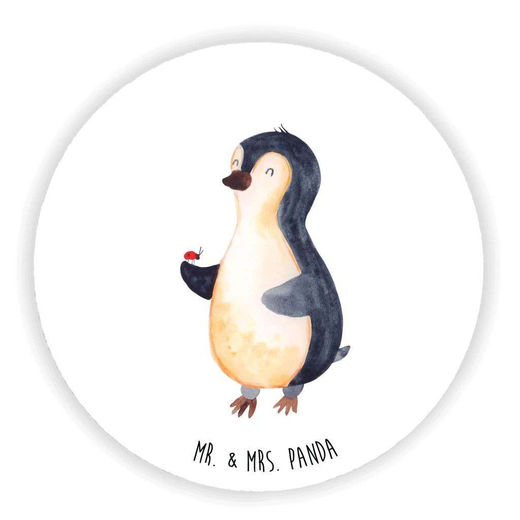 Round magnet Penguin ladybug Notiz Magnet, Dekomagnet, Kühlschrankmagnet, Kühlschrank Dekoration, Souvenir Magnet, Whiteboard Magnet, Motivmagnete, Pinnwandmagnet, Pinguin, Freude, Wunder, Lebensfreude, Marienkäfer, Glück, Liebe, Pinguine