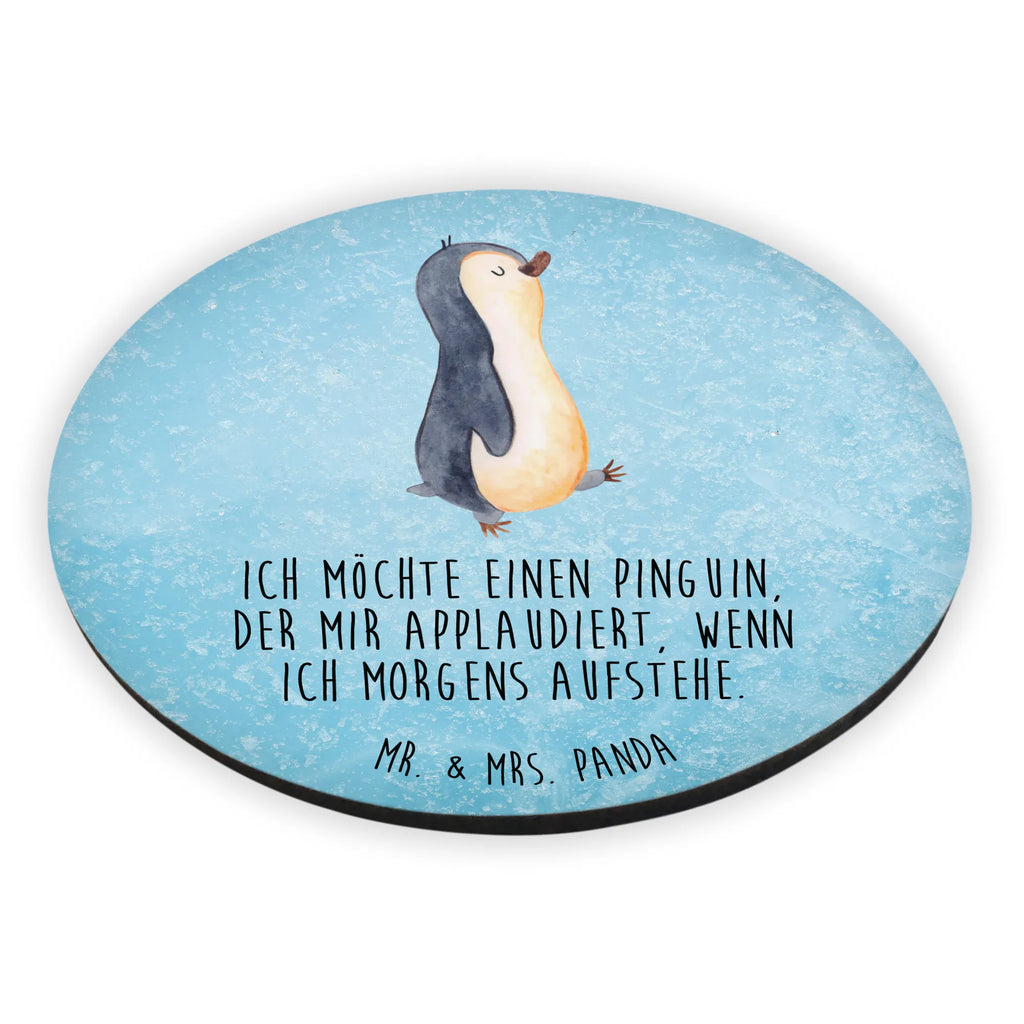 Okrągły magnes Pingwin maszerować Pinguin