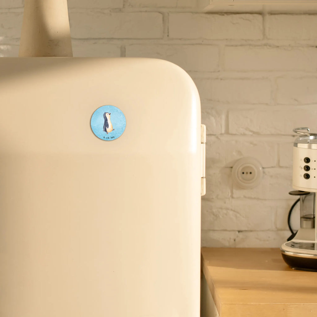 Okrągły magnes Pingwin maszerować Pinguin