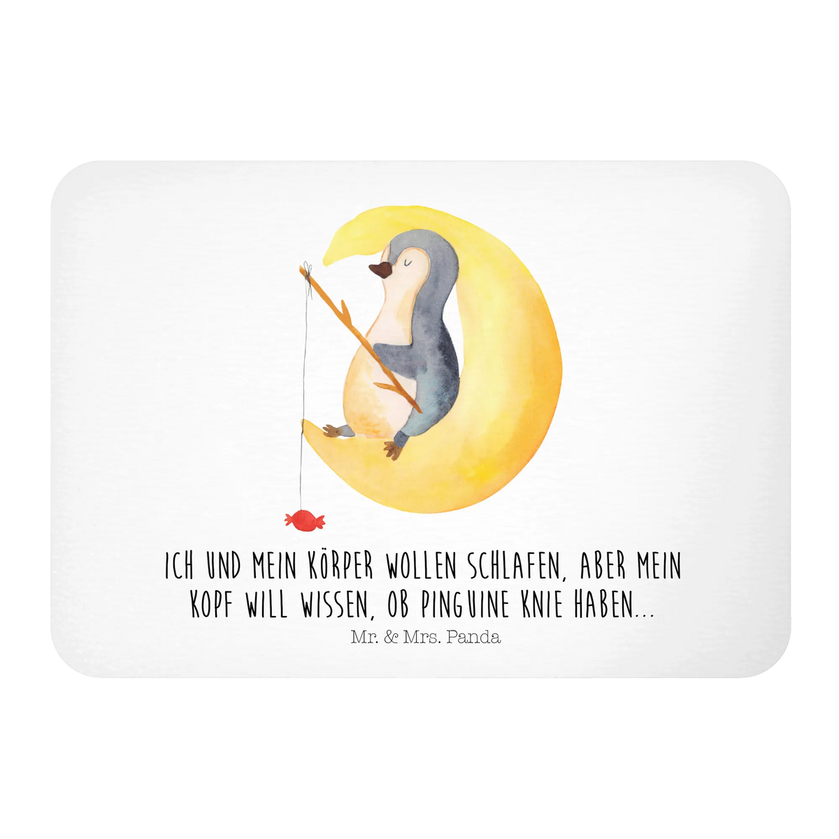 Magnet Pinguin Mond küchenmagnet, designmagnet, holz kühlschrankmagnet, notizmagnet, Kühlschrankmagnet, Notizhalter, memomagnet, mdf magnet, haftmagnet, Dekomagnet, holzmagnet, spruchmagnet, whiteboardmagnet, magnet, bildmagnet, holz whiteboardmagnet, wandmagnet, büromagnet, tafelmagnet, einkaufszettelmagnet, zettelhalter, Pinnwandmagnet, rechteckmagnet, Pinguin, Nachtruhe, schlafen, Gästezimmer, Einschlafen, Schlafstörungen, Spruch, Pinguine, Schlafzimmer