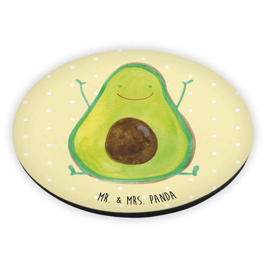 Round magnet avocado Happy calendar magnet, refrigerator magnets, office magnet, refrigerator magnet, magnet, magnetic board, avocado, vegetables, Avocado, chaos