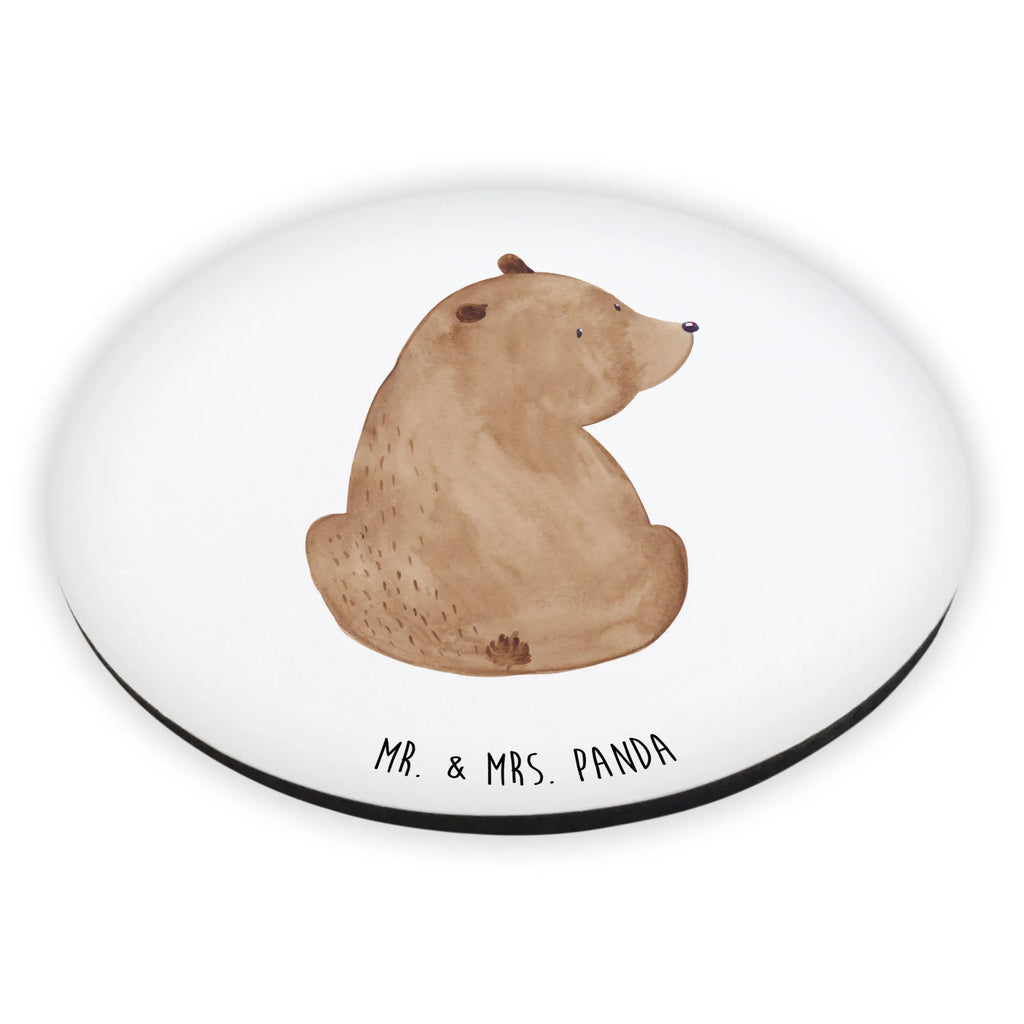 Round magnet bear shoulder look magnetic board, magnet, office magnet, calendar magnet, refrigerator magnet, refrigerator magnets, bear, teddy, teddy bear, cuddly toy, world view, bears, wisdom, motivation, bear love, self-esteem