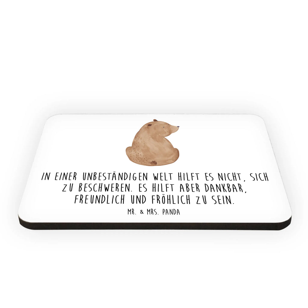 Magnet Bär Schulterblick mdf magnet, Dekomagnet, wandmagnet, Kühlschrankmagnet, designmagnet, holz whiteboardmagnet, tafelmagnet, spruchmagnet, zettelhalter, whiteboardmagnet, büromagnet, bildmagnet, magnet, haftmagnet, notizmagnet, Pinnwandmagnet, memomagnet, holzmagnet, einkaufszettelmagnet, Fridge Magnet, rechteckmagnet, Notizhalter, küchenmagnet, holz kühlschrankmagnet, Teddy, Bär, Teddybär, Bären, Weltansicht, Weisheit, Bärenliebe, Selbstachtung, Motivation