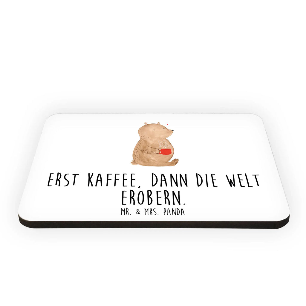 Magnet bear Coffee calendar magnet, refrigerator magnet, magnet, magnetic board, office magnet, refrigerator magnets, bear, teddy, teddy bear, cuddly toy, bears, morning routine, motivation, save the world, coffee, conquer the world, good morning