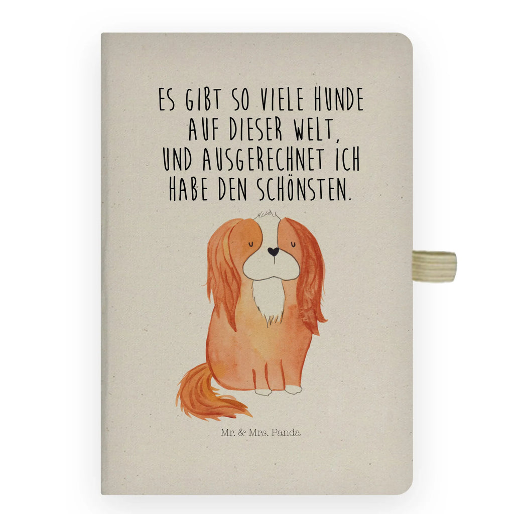 Cotton notebook Dog Cavalier King Charles Spaniel writing book, entry book, notepad, sketchbook, notes, diary, journal, notebook, address book, dog, mutt, hound, woof, dog mama, dog breed, love dogs, love for dogs, dog decorative items, bag with dog print, funny gifts for dog owners, what do you give a dog lover, Christmas gifts for dogs, gifts for dogs, dog sayings, Spaniel, Cavalier King Charles Spaniel, Sayings, most beautiful dog, Dog, Cocker Spaniel