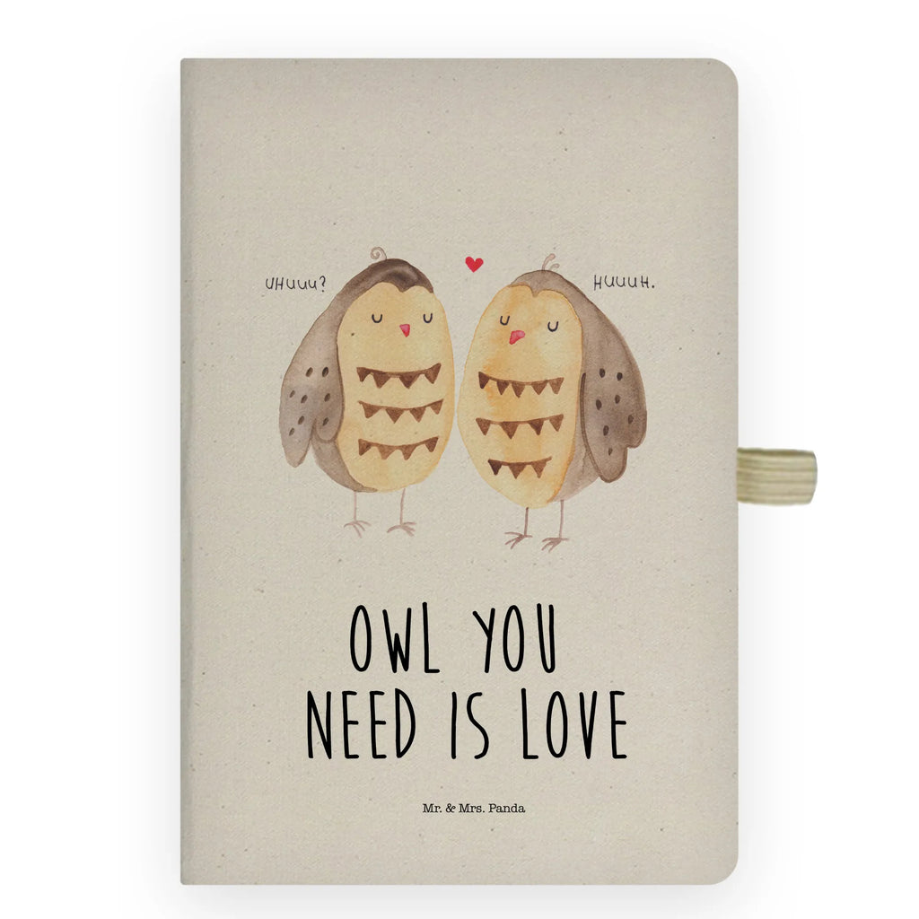Cotton notebook owls Love diary, address book, notepad, writing book, journal, entry book, notebook, notes, sketchbook, owl, forest animal, bird, nocturnal, gift ideas, birthday present, illustrated, funny, romantic gift, owl decor, All you need is love, Pun funny, Friend, Owl, Love, Owl decoration, Girlfriend gift, Love saying, Wedding saying