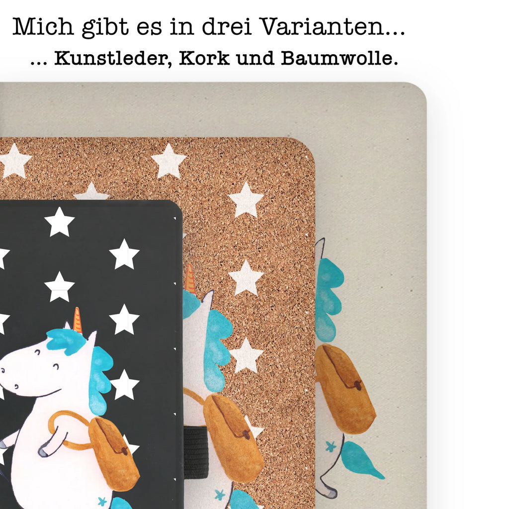 Cotton notebook unicorn climber notebook, writing book, diary, sketchbook, notepad, address book, entry book, notes, journal, unicorn, unicorns, vacation, english, adventure, travel, world trip, world traveler, adventurer, explorer, mountaineer, Einhorn, mountains