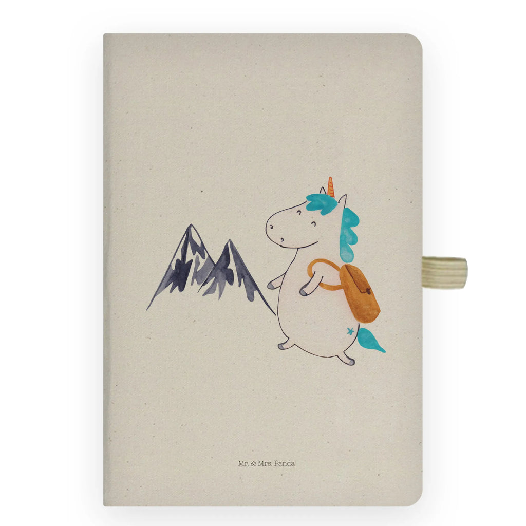 Cotton notebook unicorn climber notebook, writing book, diary, sketchbook, notepad, address book, entry book, notes, journal, unicorn, unicorns, vacation, english, adventure, travel, world trip, world traveler, adventurer, explorer, mountaineer, Einhorn, mountains
