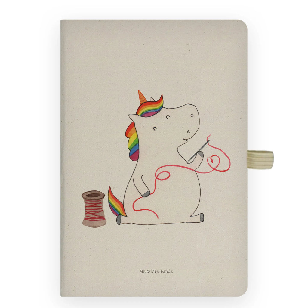 Bawełniany notatnik DIN A4 Jednorożec krawcowa Jednorożec, jednorożce, dekoracje jednorożca, jednorożec