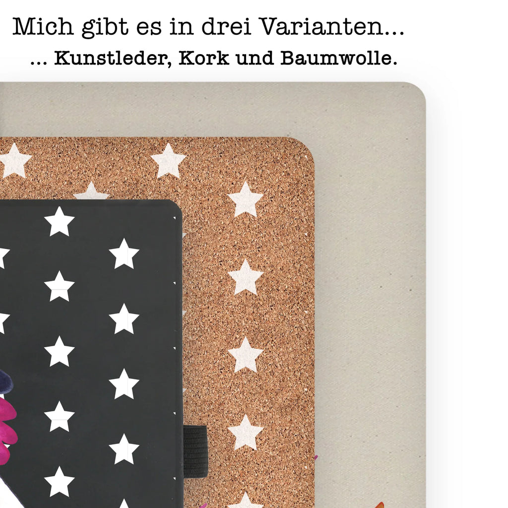 Bawełniany notatnik DIN A4 jednorożec Czarownica Jednorożec, jednorożce, dekoracje jednorożca, jednorożec