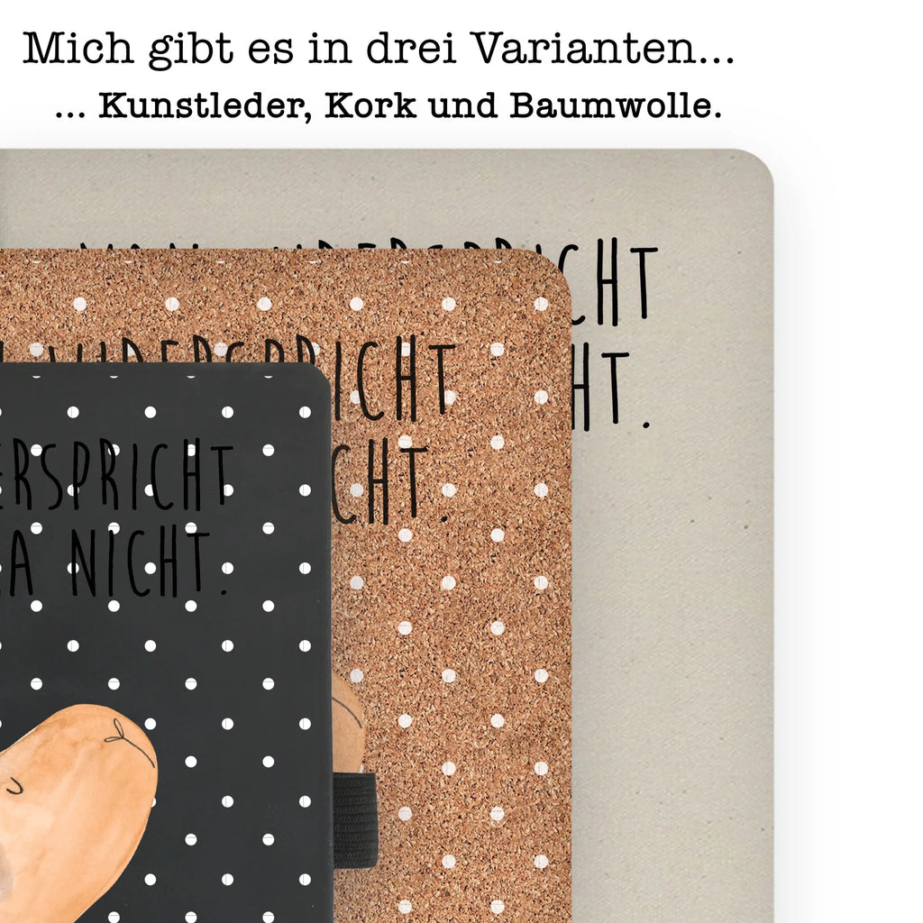 Bawełniany notatnik DIN A4 Głowa lamy król Lama, Alpaka