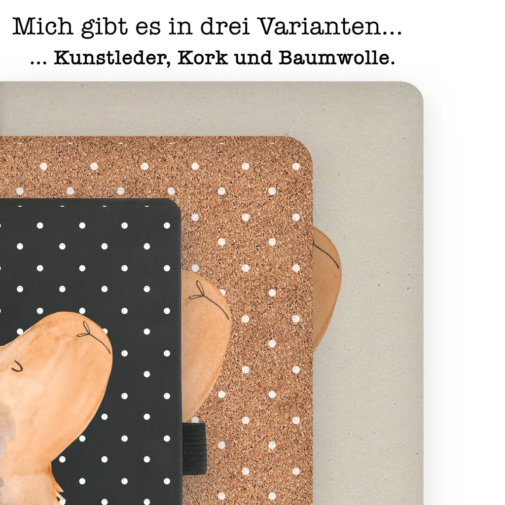 Bawełniany notatnik DIN A4 Głowa lamy król Lama, Alpaka