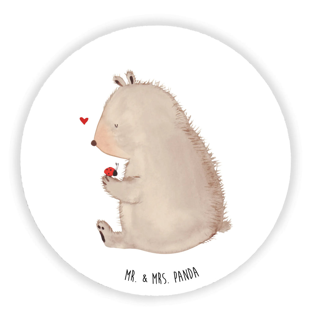 Rund Magnet Bär Marienkäfer Notiz Magnet, Kühlschrankmagnet, Dekomagnet, Pinnwandmagnet, Motivmagnete, Whiteboard Magnet, Souvenir Magnet, Kühlschrank Dekoration, Bär, Teddy, Teddybär, Liebe, Motivation, Freiheit, Marienkäfer, Das Leben ist schön