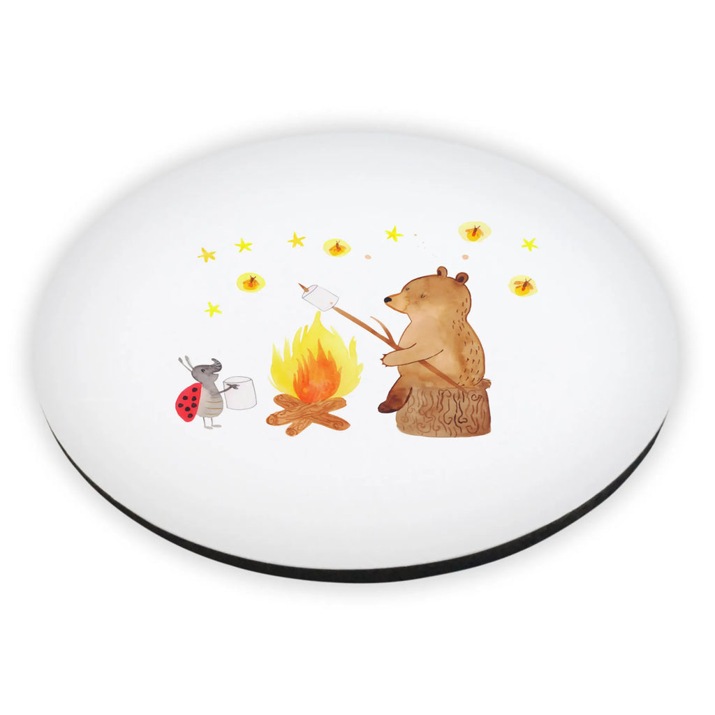 Rund Magnet Bär & Marienkäfer Lagerfeuer magnete, rundmagnet, kühlschrankmagnete, Kühlschrankmagnet, Teddy, Bär, Teddybär, Lagerfeuer