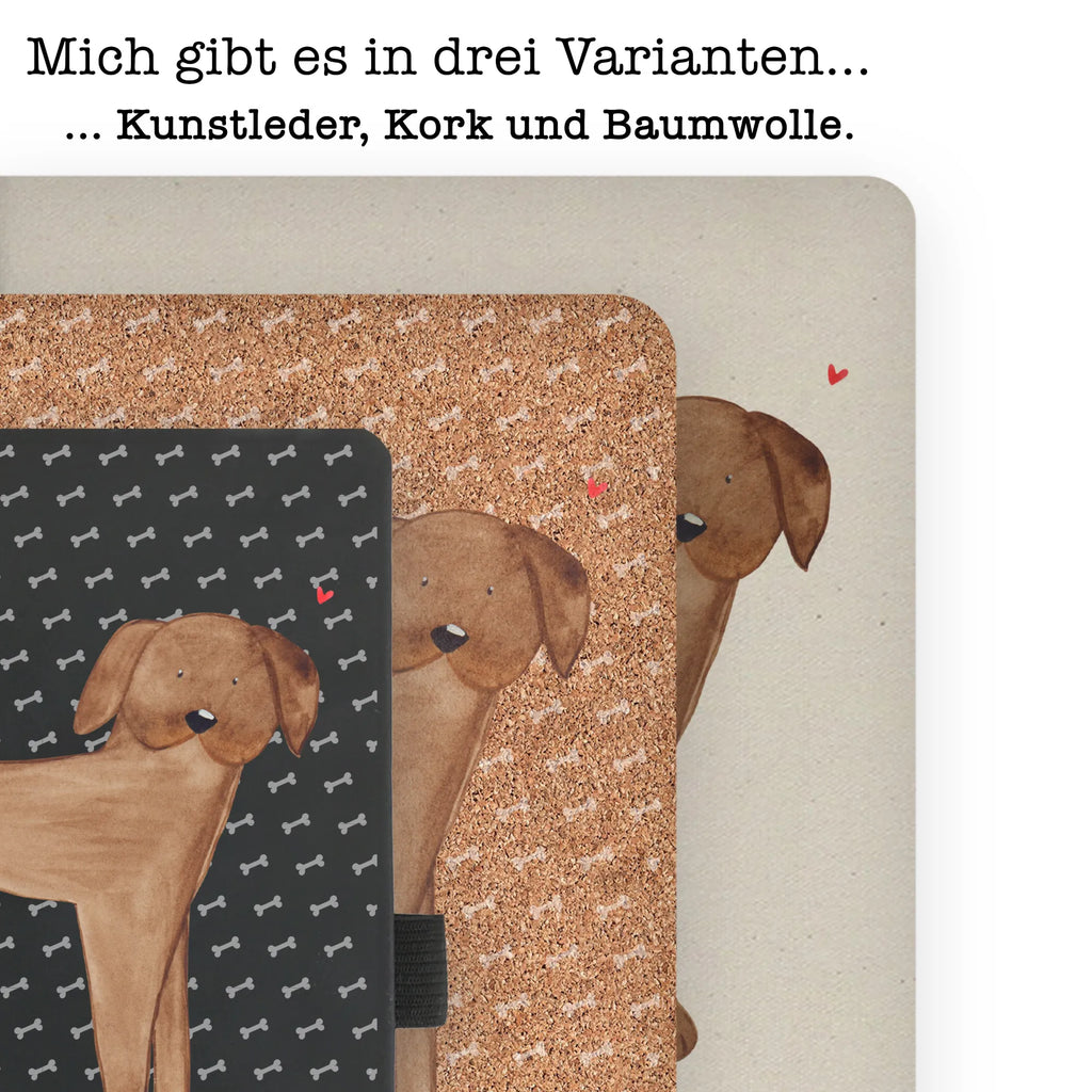 Bawełniany notatnik DIN A4 pies Dog niemiecki Pies, motyw psa, zwierzę domowe, rasa psa, miłośnik zwierząt, właściciel psa, powiedzenia