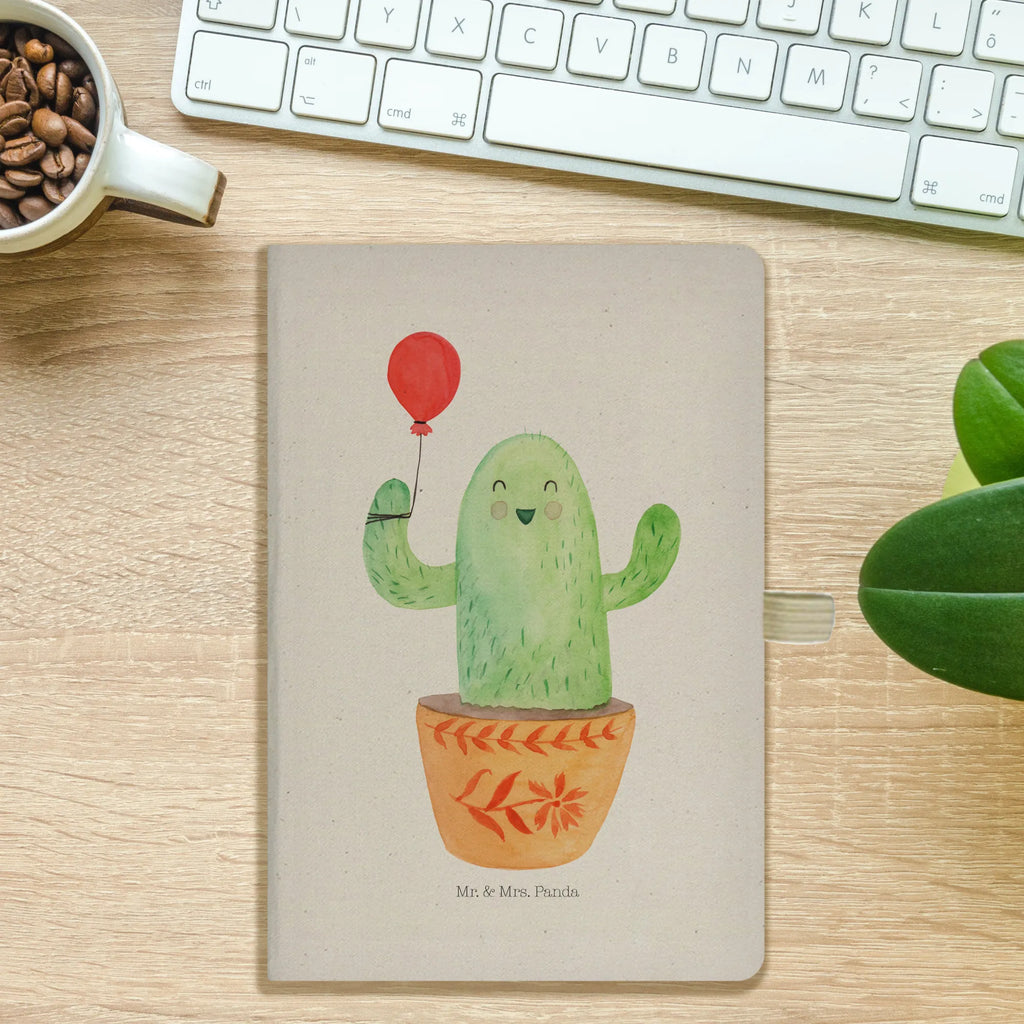 Cotton notebook cactus balloon writing book, journal, notebook, entry book, sketchbook, notes, address book, notepad, diary, cactus, cactuses, plants, cactus plant, small green cactus, boyfriend, new start, office life, education, office, cacti, stress, joy, girlfriend, balloon, exam