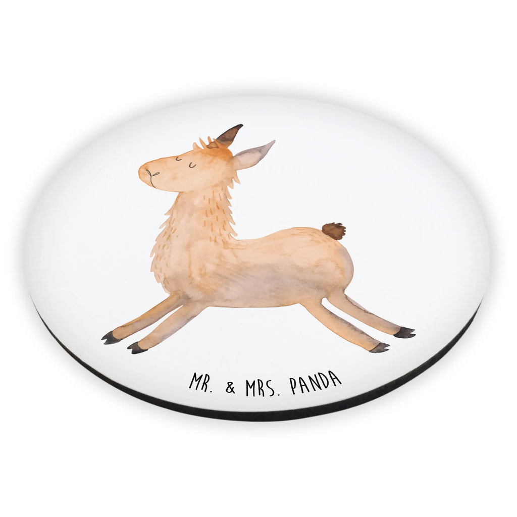 Round magnet lama Jump office magnet, refrigerator magnet, magnetic board, calendar magnet, magnet, refrigerator magnets, Llama, llama, alpaca, trendy animal, girlfriend, happy day, heartache, start, good morning, graduation, new start, happy, exam, luck, Lama, favourite day, llamas