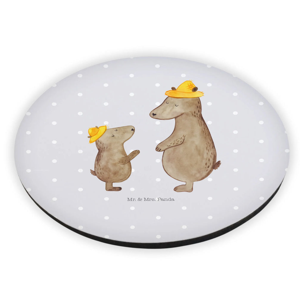 Rund Magnet Bären mit Hut Motivmagnete, Kühlschrank Dekoration, Dekomagnet, Notiz Magnet, Kühlschrankmagnet, Pinnwandmagnet, Whiteboard Magnet, Souvenir Magnet, Familie, Vatertag, Muttertag, Bruder, Schwester, Mama, Papa, Oma, Opa, Dad, Vorbild, Vater-Sohn, Bär, Lieblingsmensch, Family, Kind, Daddy, Söhne, Sohn, Vater, Papi, Bären, Kinder, Paps