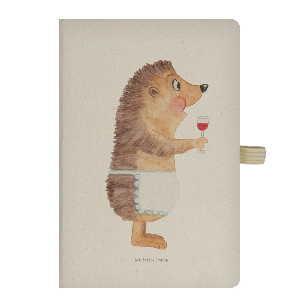 Cotton notebook Hedgehog wine diary, notes, sketchbook, address book, writing book, notepad, notebook, entry book, journal, small animals, cute, funny, cute animal motives, hand drawn, small world, funny sayings, good mood, happy, gifts, gift ideas, special gifts, animal lover, card, hedgehog, gift wine lover, white wine, gift wine drinker, wine glass, red wine, drinking wine, wine saying, wine decoration