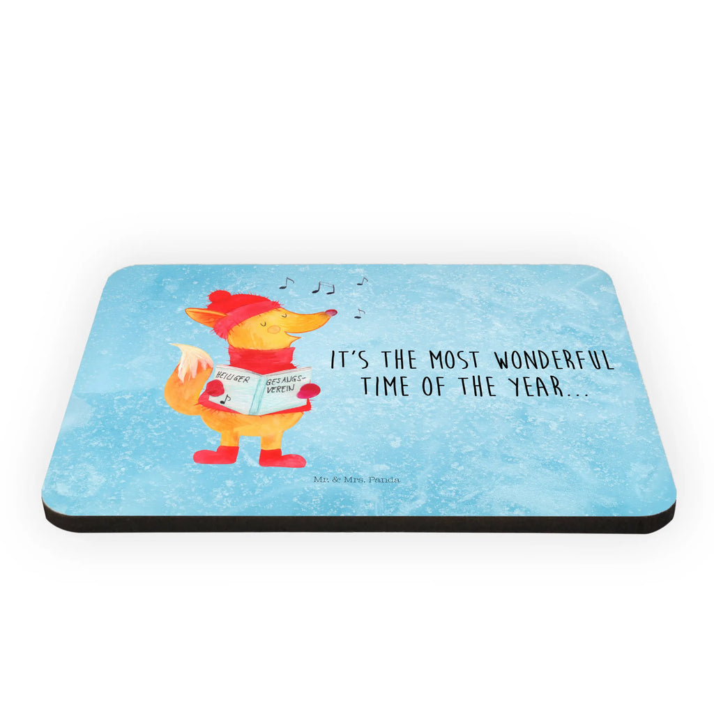 Magnet Fuchs Sänger Kühlschrank Dekoration, Souvenir Magnet, Kühlschrankmagnet, Notiz Magnet, Pinnwandmagnet, Whiteboard Magnet, Motivmagnete, Dekomagnet, Winter, Weihnachten, Weihnachtsdeko, Nikolaus, Advent, Heiligabend, Wintermotiv, Sänger, Fuchs, Singen, Füchse, Geschenk Sänger, Weihnachtslieder