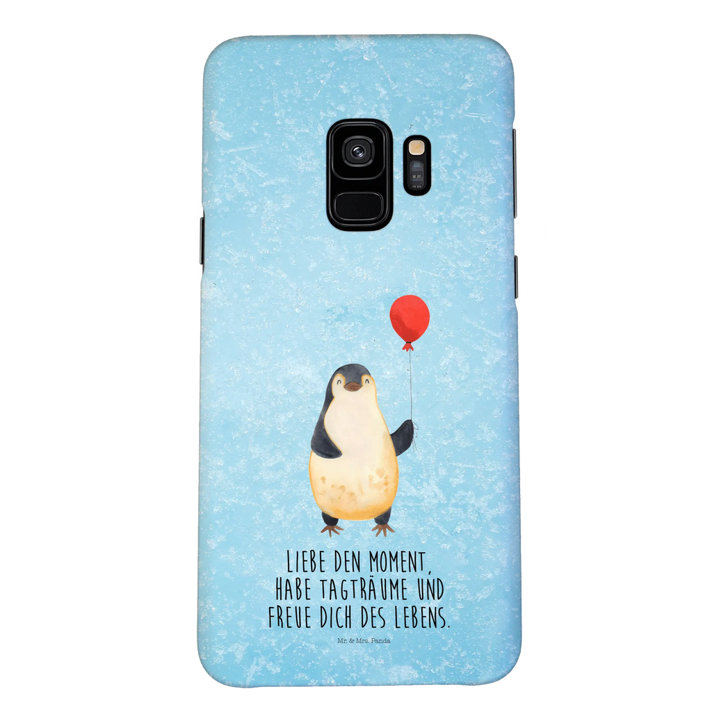 Etui na iPhone 10 pingwin balon Handycover, Hülle, Handyhülle, Cover, Handy Case, Iphone 10, Iphone X, Handy, Pinguin, Pinguine, Glück, Tagträume, Beste Freundin, Neues Leben, Neustart, Geschenkidee, Liebe, Motivation, Luftballon, Geschenk Freundin, Lebenslust