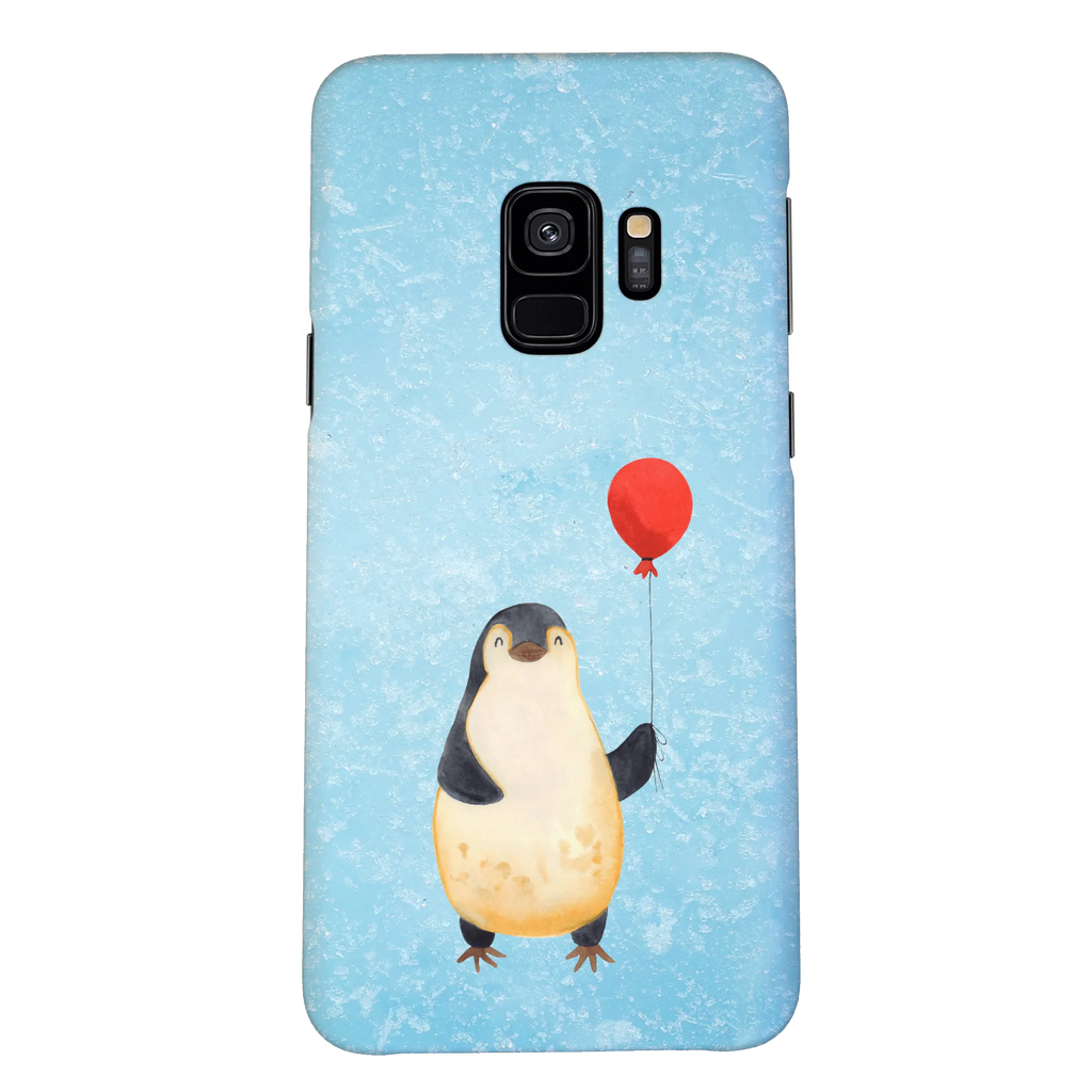 Etui na iPhone 10 pingwin balon Handycover, Hülle, Handyhülle, Cover, Handy Case, Iphone 10, Iphone X, Handy, Pinguin, Pinguine, Glück, Tagträume, Beste Freundin, Neues Leben, Neustart, Geschenkidee, Liebe, Motivation, Luftballon, Geschenk Freundin, Lebenslust