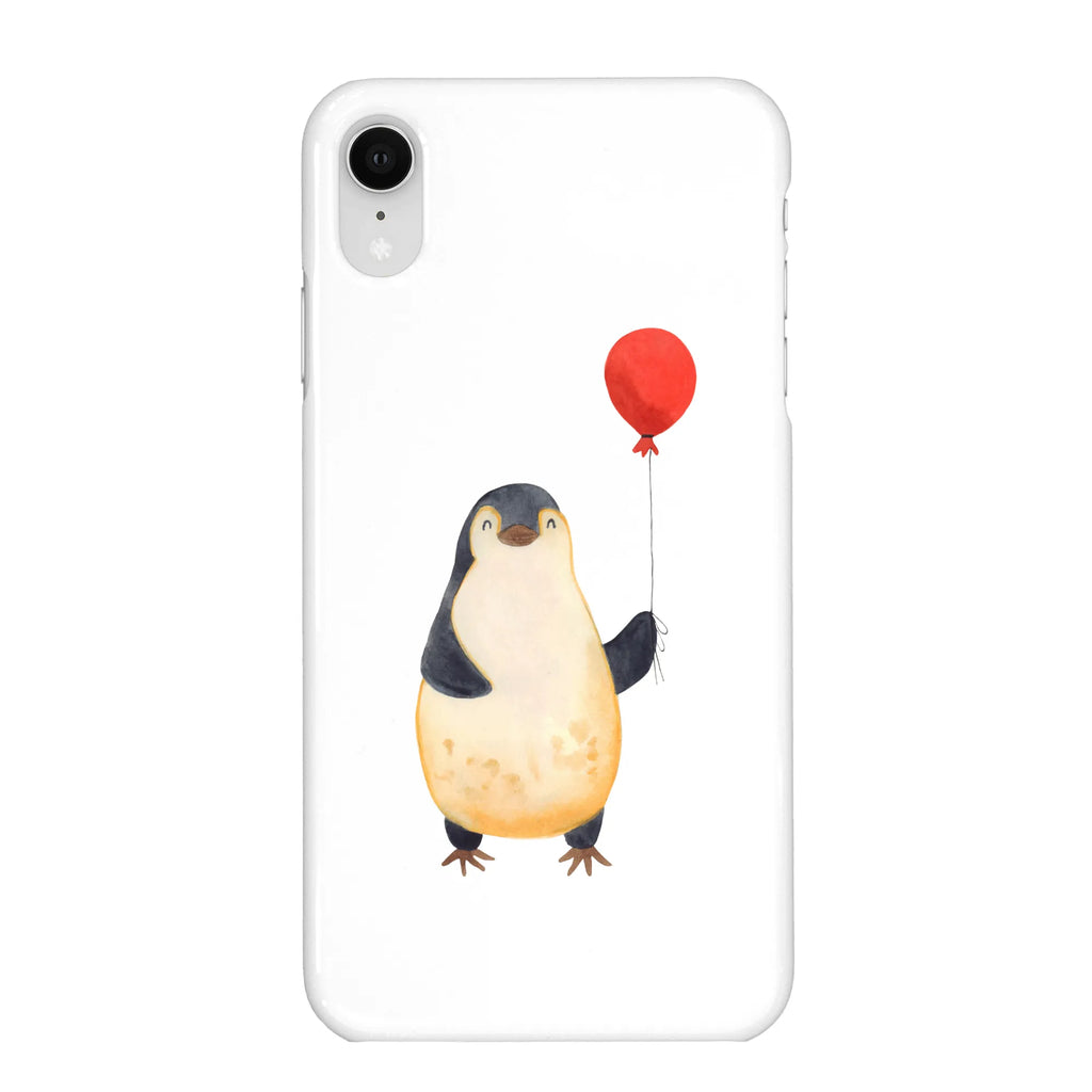 Etui na iPhone 10 pingwin balon Handycover, Hülle, Handyhülle, Cover, Handy Case, Iphone 10, Iphone X, Handy, Pinguin, Pinguine, Glück, Tagträume, Beste Freundin, Neues Leben, Neustart, Geschenkidee, Liebe, Motivation, Luftballon, Geschenk Freundin, Lebenslust