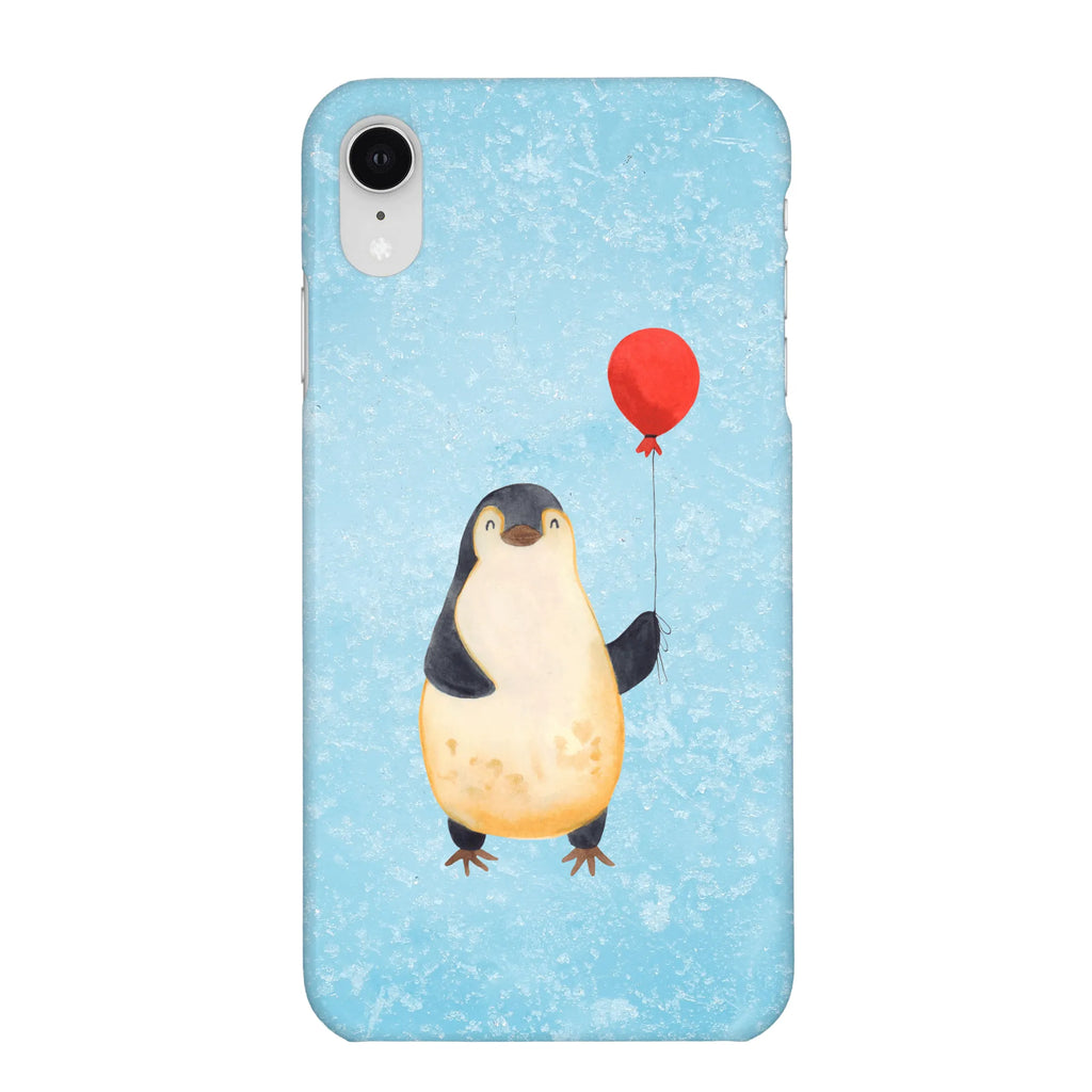Etui na iPhone 10 pingwin balon Handycover, Hülle, Handyhülle, Cover, Handy Case, Iphone 10, Iphone X, Handy, Pinguin, Pinguine, Glück, Tagträume, Beste Freundin, Neues Leben, Neustart, Geschenkidee, Liebe, Motivation, Luftballon, Geschenk Freundin, Lebenslust