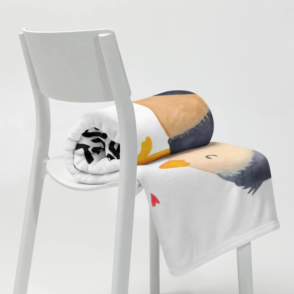 Kocyk dla niemowląt Pingwin para Krabbeldecke, Babydecke, Babygeschenk, Babyecke Kuscheldecke, Geschenk Geburt, Pinguin, Hochzeit, Liebe, Hochzeitstag, Liebespaar, Pinguine, Liebesgeschenk, Traumpaar, Hochzeitsgeschenk, Liebesbeweis, Verlobung, große Liebe, Jahrestag