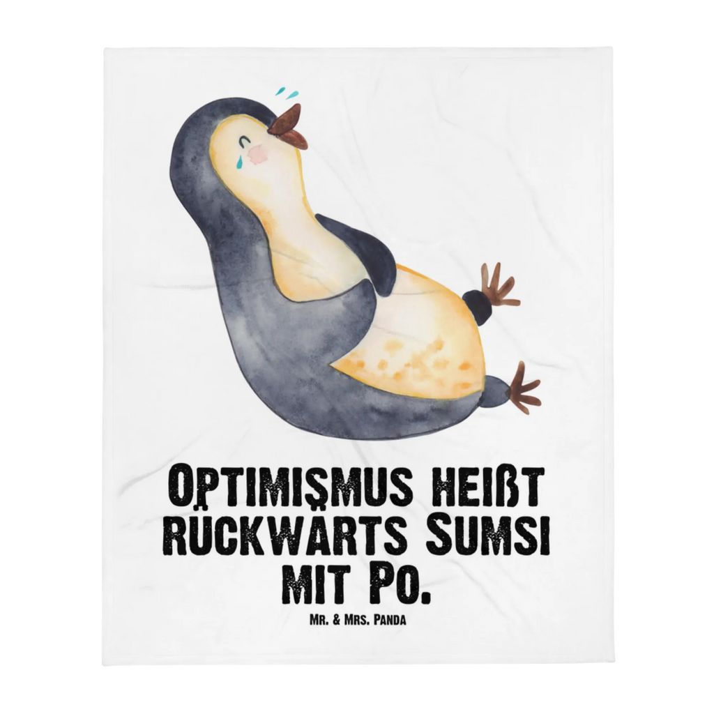 Kocyk dla niemowląt pingwin Śmiech Geschenk Geburt, Babygeschenk, Krabbeldecke, Babydecke, Babyecke Kuscheldecke, Pinguin, lustiger Spruch, Humor, Optimismus, Fröhlichkeit, Fröhlich, Pinguine, Lachen