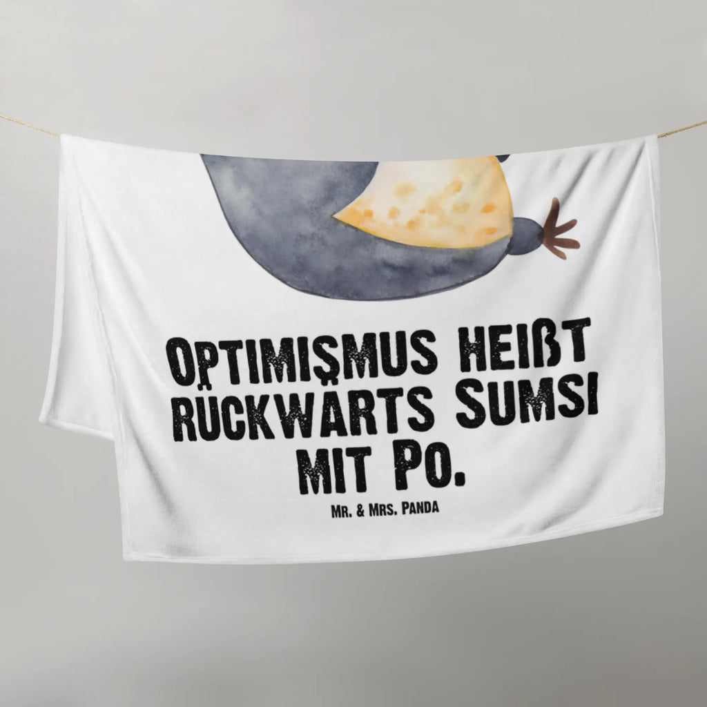 Kocyk dla niemowląt pingwin Śmiech Geschenk Geburt, Babygeschenk, Krabbeldecke, Babydecke, Babyecke Kuscheldecke, Pinguin, lustiger Spruch, Humor, Optimismus, Fröhlichkeit, Fröhlich, Pinguine, Lachen