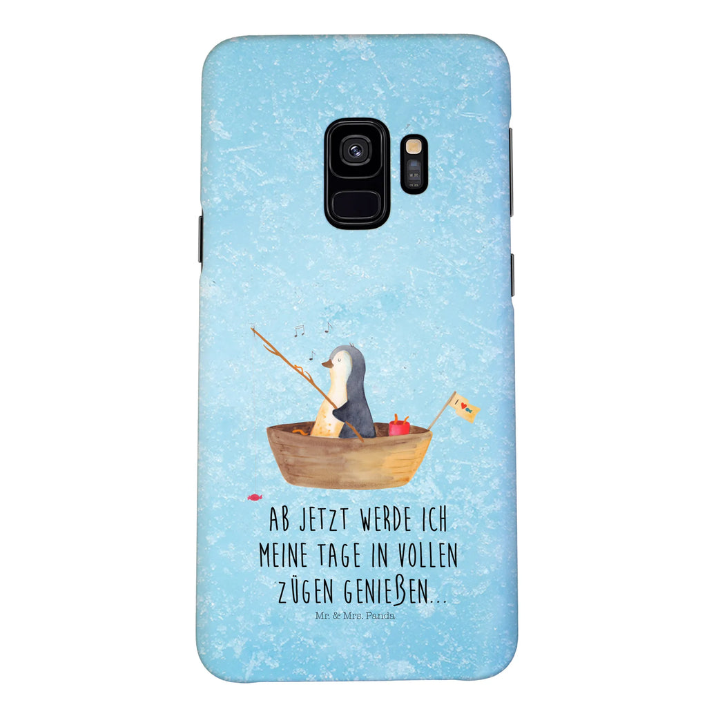 Etui na iPhone 10 pingwin łódka wędkarska Hülle, Cover, Iphone X, Handy Case, Iphone 10, Handycover, Handy, Handyhülle, Pinguin, Angeln, Angelboot, Trennung, Neustart, Pinguine, Motivation, Geschenkidee Liebeskummer, Leben, Genießen, Lebenslust, Neuanfang, Boot, Scheidung