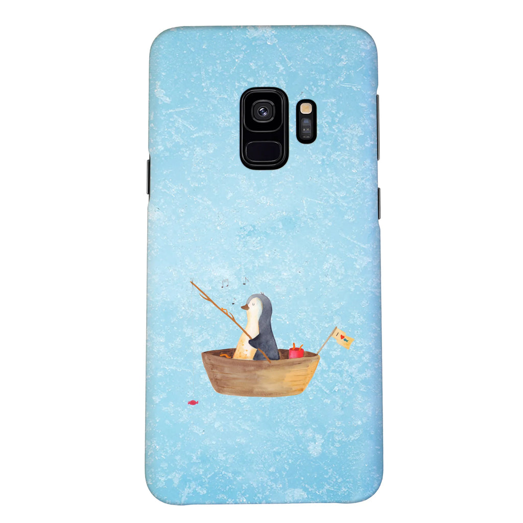 Etui na iPhone 10 pingwin łódka wędkarska Hülle, Cover, Iphone X, Handy Case, Iphone 10, Handycover, Handy, Handyhülle, Pinguin, Angeln, Angelboot, Trennung, Neustart, Pinguine, Motivation, Geschenkidee Liebeskummer, Leben, Genießen, Lebenslust, Neuanfang, Boot, Scheidung