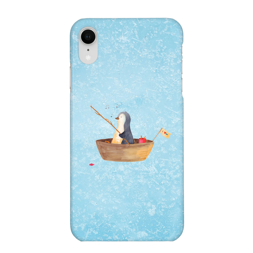 Etui na iPhone 10 pingwin łódka wędkarska Hülle, Cover, Iphone X, Handy Case, Iphone 10, Handycover, Handy, Handyhülle, Pinguin, Angeln, Angelboot, Trennung, Neustart, Pinguine, Motivation, Geschenkidee Liebeskummer, Leben, Genießen, Lebenslust, Neuanfang, Boot, Scheidung