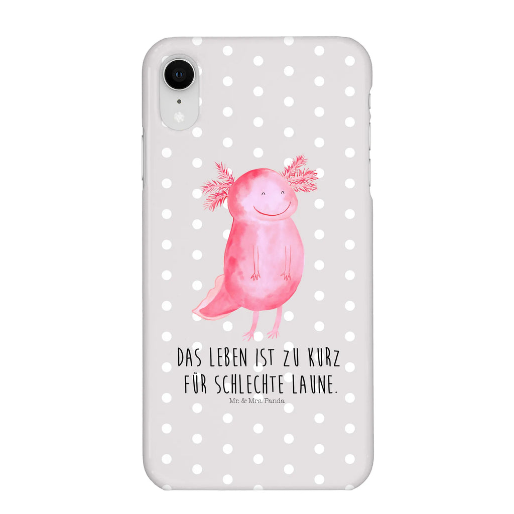 Phone case axolotl Happy case, Iphone 10, Iphone X, cover, mobile phone, mobile cover, mobile phone case, Axolotl, Axelotl, marine animals, Mexican walking fish, salamander, amphibian, motivation, good mood, tail, axolot, axolotl