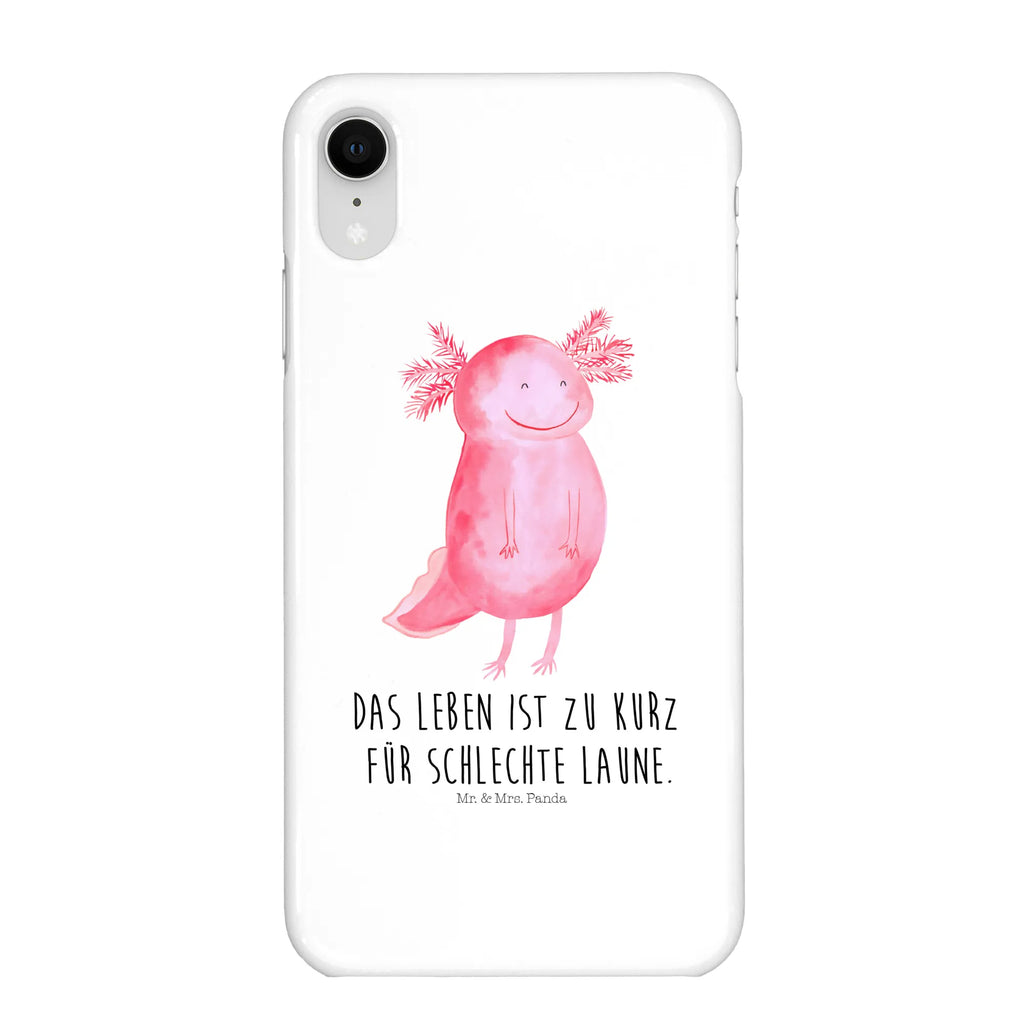 Phone case axolotl Happy case, Iphone 10, Iphone X, cover, mobile phone, mobile cover, mobile phone case, Axolotl, Axelotl, marine animals, Mexican walking fish, salamander, amphibian, motivation, good mood, tail, axolot, axolotl