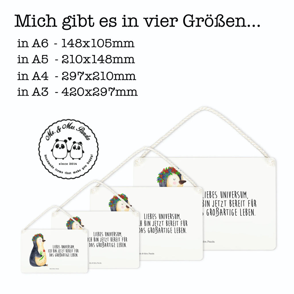 Deko Schild Pinguin Blumen Schild mit Spruch, dekotafel, wandtafel, wandhänger, Türschild Familie, sprüche schild, dekoration schild, Holzschild, Schild, Dekoschild, hängeschild, Badschild, Wandschild, Spruchschild, Küchenschild, Türschild, holzbild, Motivschild, Deko Wandtafel, Holztafel, dekoschilder, Deko Schild, Pinguin, Geschenkidee, Lebensziele, Wünsche, Ziele, Lebenslust, Liebeskummer, Pinguine, Universum, Blumenkranz, Motivation, Leben