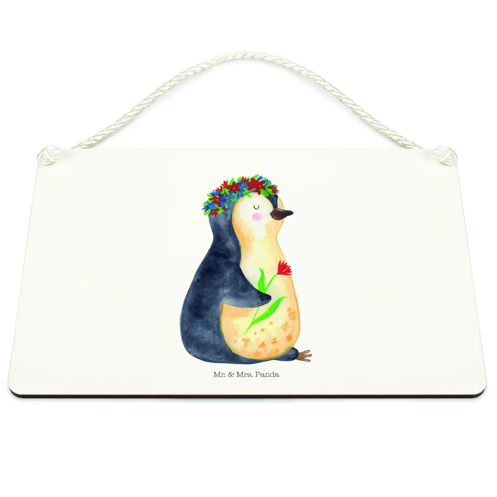 Deko Schild Pinguin Blumen Schild mit Spruch, dekotafel, wandtafel, wandhänger, Türschild Familie, sprüche schild, dekoration schild, Holzschild, Schild, Dekoschild, hängeschild, Badschild, Wandschild, Spruchschild, Küchenschild, Türschild, holzbild, Motivschild, Deko Wandtafel, Holztafel, dekoschilder, Deko Schild, Pinguin, Geschenkidee, Lebensziele, Wünsche, Ziele, Lebenslust, Liebeskummer, Pinguine, Universum, Blumenkranz, Motivation, Leben