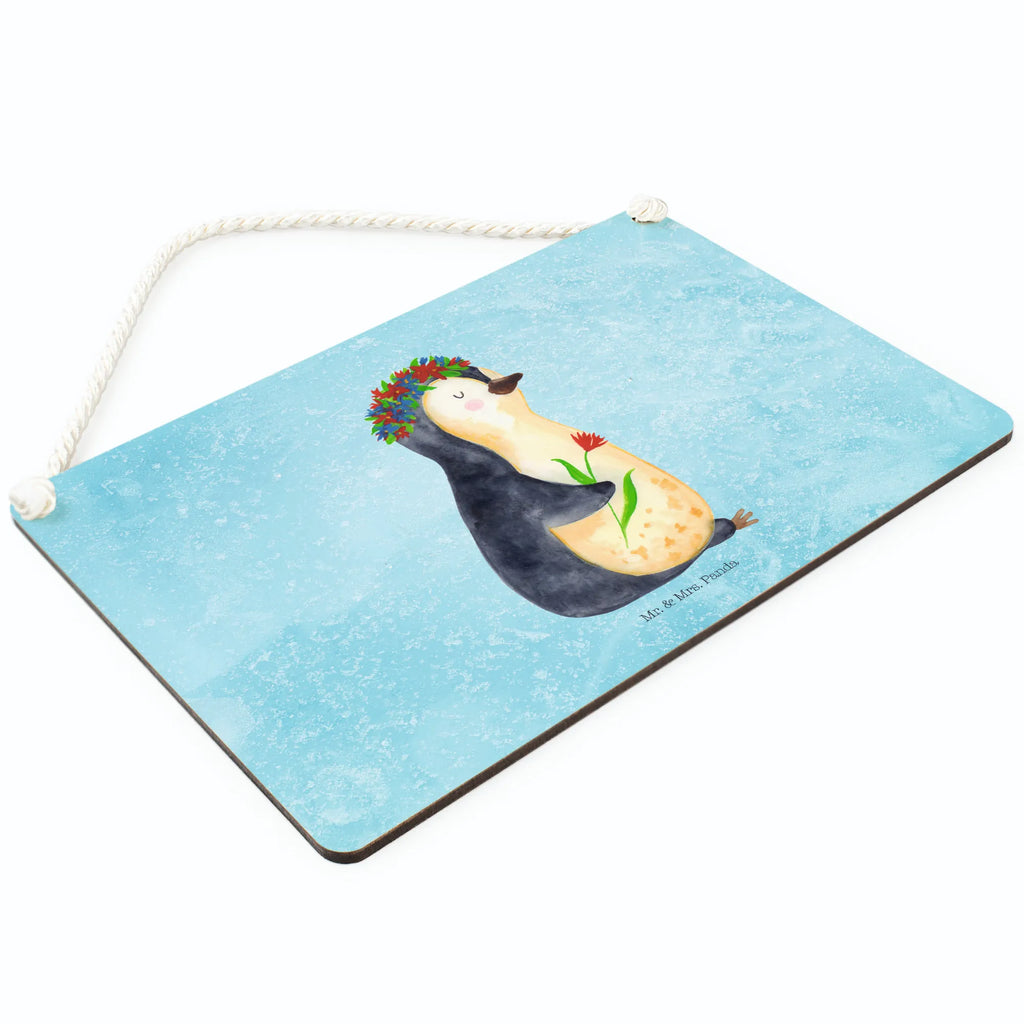 Deko Schild Pinguin Blumen Schild mit Spruch, dekotafel, wandtafel, wandhänger, Türschild Familie, sprüche schild, dekoration schild, Holzschild, Schild, Dekoschild, hängeschild, Badschild, Wandschild, Spruchschild, Küchenschild, Türschild, holzbild, Motivschild, Deko Wandtafel, Holztafel, dekoschilder, Deko Schild, Pinguin, Geschenkidee, Lebensziele, Wünsche, Ziele, Lebenslust, Liebeskummer, Pinguine, Universum, Blumenkranz, Motivation, Leben