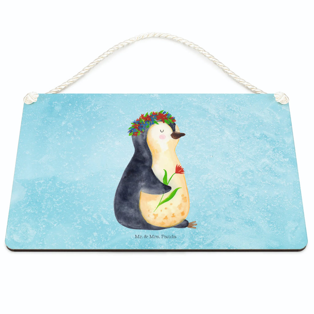 Deko Schild Pinguin Blumen Schild mit Spruch, dekotafel, wandtafel, wandhänger, Türschild Familie, sprüche schild, dekoration schild, Holzschild, Schild, Dekoschild, hängeschild, Badschild, Wandschild, Spruchschild, Küchenschild, Türschild, holzbild, Motivschild, Deko Wandtafel, Holztafel, dekoschilder, Deko Schild, Pinguin, Geschenkidee, Lebensziele, Wünsche, Ziele, Lebenslust, Liebeskummer, Pinguine, Universum, Blumenkranz, Motivation, Leben