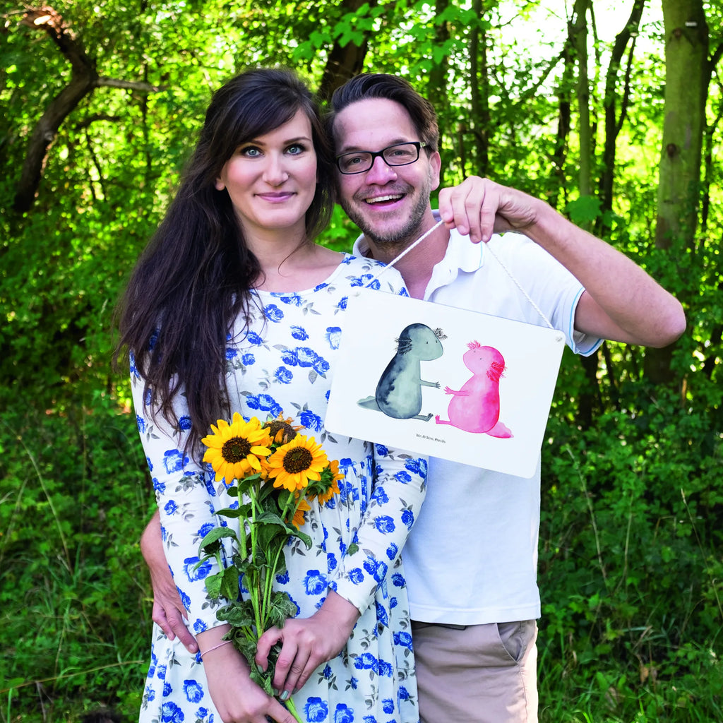 Decorative sign axolotl Love Axolotl, Axelotl, marine animals, Mexican walking fish, salamander, proof of love, love, fiancé, husband, great love, friend, axolot, amphibian, valentine's day, anniversary, axolotl, tail