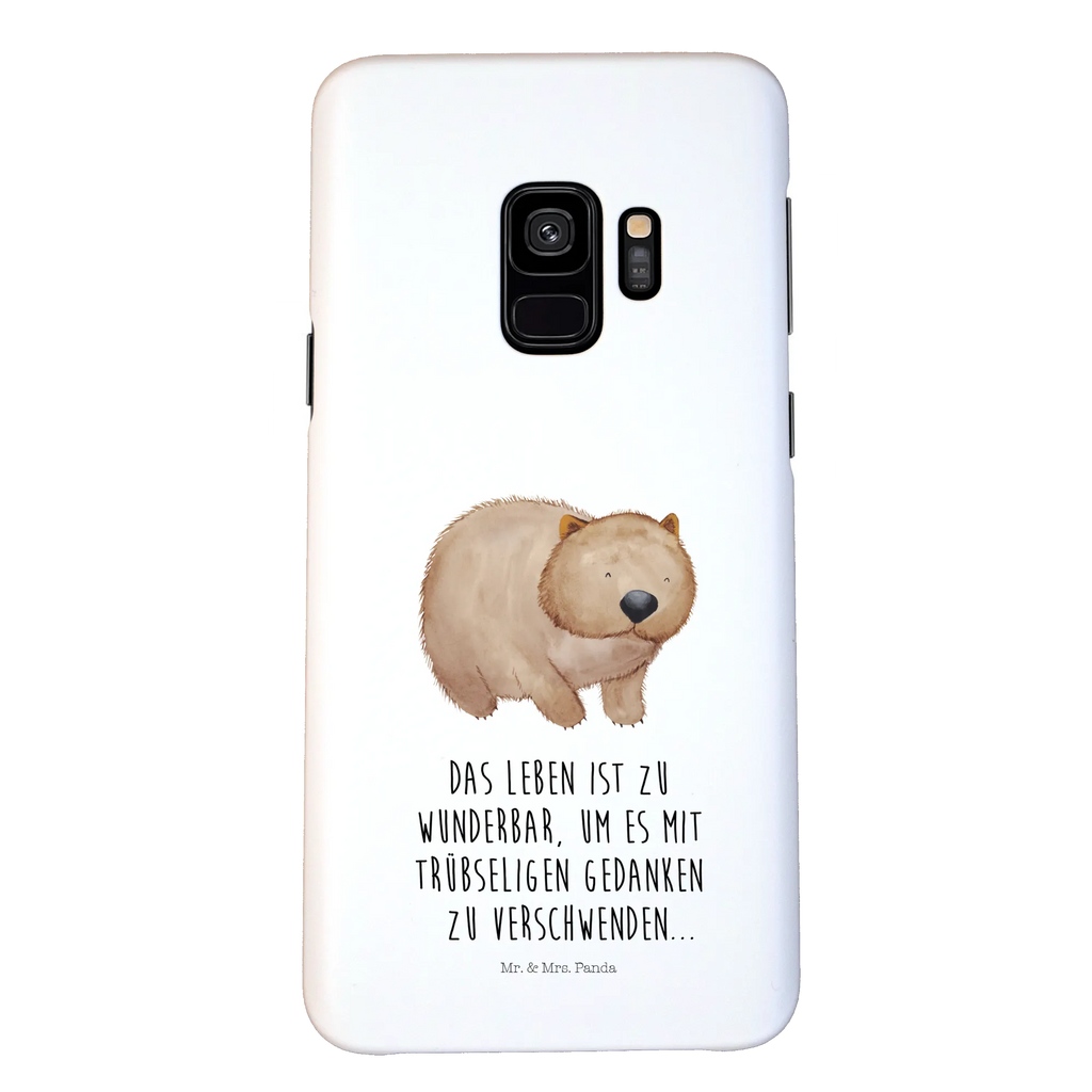 Phone case Wombat mobile phone case, mobile phone, Iphone 10, mobile cover, Iphone X, case, cover, small animals, cute, funny, cute animal motives, hand drawn, small world, funny sayings, good mood, happy, gifts, gift ideas, special gifts, animal lover, card, Wombat, Australia, motivation, saying, life is beautiful