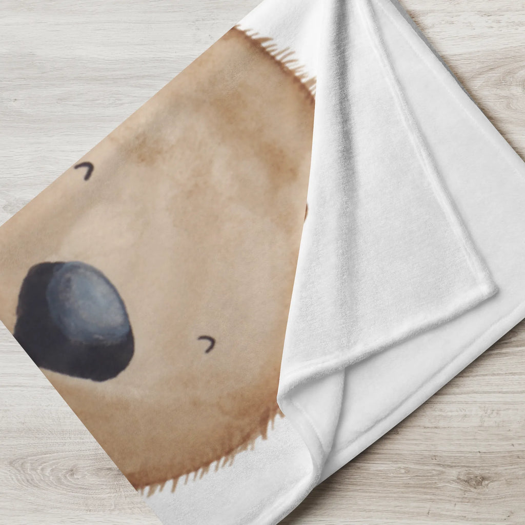 Baby blanket Wombat Babygeschenk, Babyecke Kuscheldecke, Geschenk Geburt, Krabbeldecke, Babydecke, Tiermotive, Gute Laune, lustige Sprüche, Tiere, Das Leben ist schön, Motivation, Australien, Spruch, Wombat