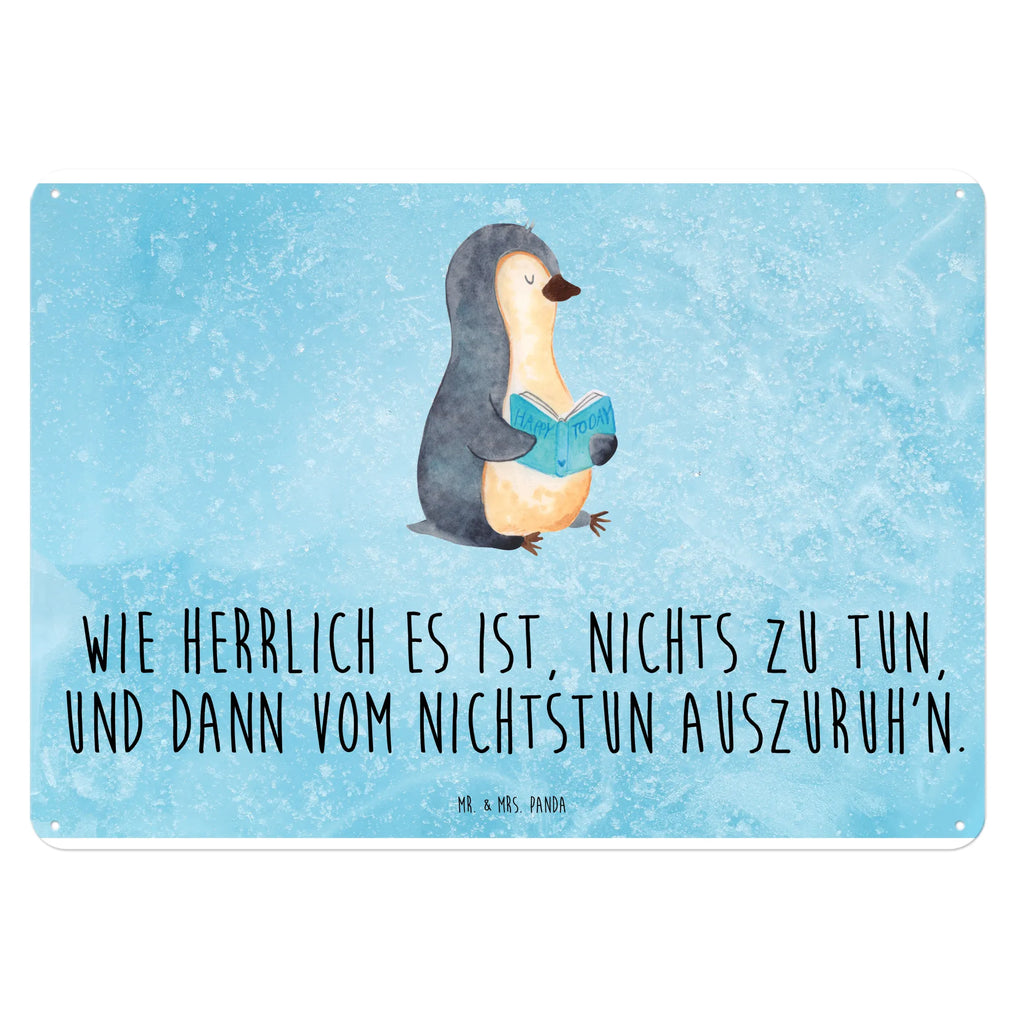 Tin sign Penguin A book Wandschild Metall, Blechschild Für Frauen, Dekoschild Metall, Blechschild Groß, Blechschild Küche, Blechschild Büro, Blechschild Für Männer, Türschild Metall, Blechschild, Blechschild Zum Aufhängen, Pinguin, Ferien, Buch, Faulenzen, Freizeit, Bücherwurm, Nichtstun, Lesen, Pinguine, Urlaub