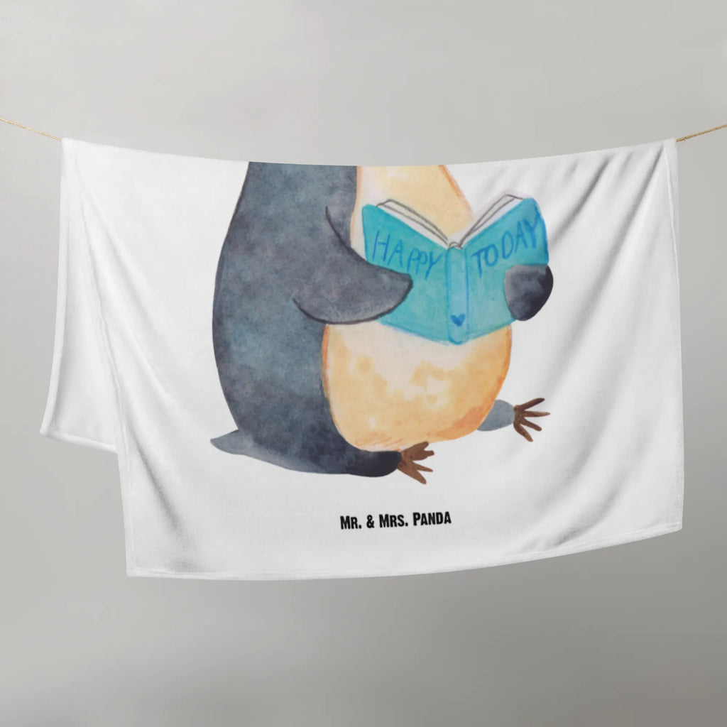 Kocyk dla niemowląt pingwin książka Pinguin