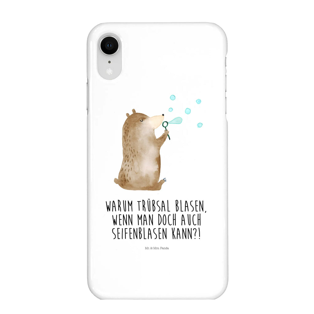 Handyhülle Bär Seifenblasen Handycover, Iphone 10, Handy Case, Handy, Iphone X, Hülle, Handyhülle, Cover, Bär, Teddy, Teddybär, Seifenblasen Bär Lustig Sein Glücklich Traurig Happy