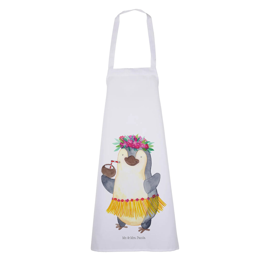 Apron Penguin coconut kitchen apron, baking, cooking apron, Cooking, grill apron, baking apron, apron, Penguin, North Pole, Winter, Penguins, penguins, vacation, aloha, coconut, Hawaii