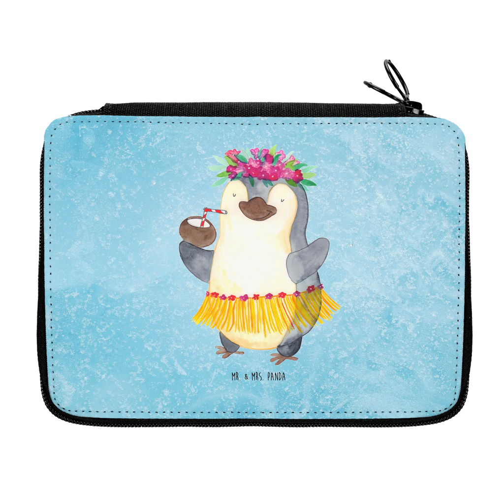 Piórnik Pingwin z Kokosem Stiftetasche, Stifte Etui, Geschenk, Schüler, Federmäppchen bedruckt, Stifterolle, Büro Stifte Etui, Federmappe, Schule, Schülerin, Kind, Einschulung, Grundschule, Federmäppchen, Bestückte Federmappe, Federmappe Einschulung, Motiv, Kinder Federmappe, Pinguin, Aloha, Hawaii, Pinguine, Urlaub, Kokosnuss