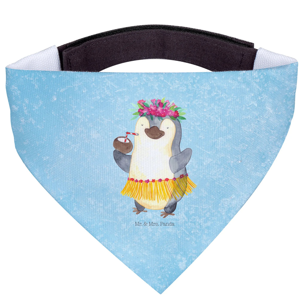 Chusta na szyję dla psa L Pingwin z Kokosem Hundehalstuch, Halstuch, Tuch, Mittel, Mittelgroße Hunde, Hunde, Pinguin, Aloha, Kokosnuss, Urlaub, Pinguine, Hawaii