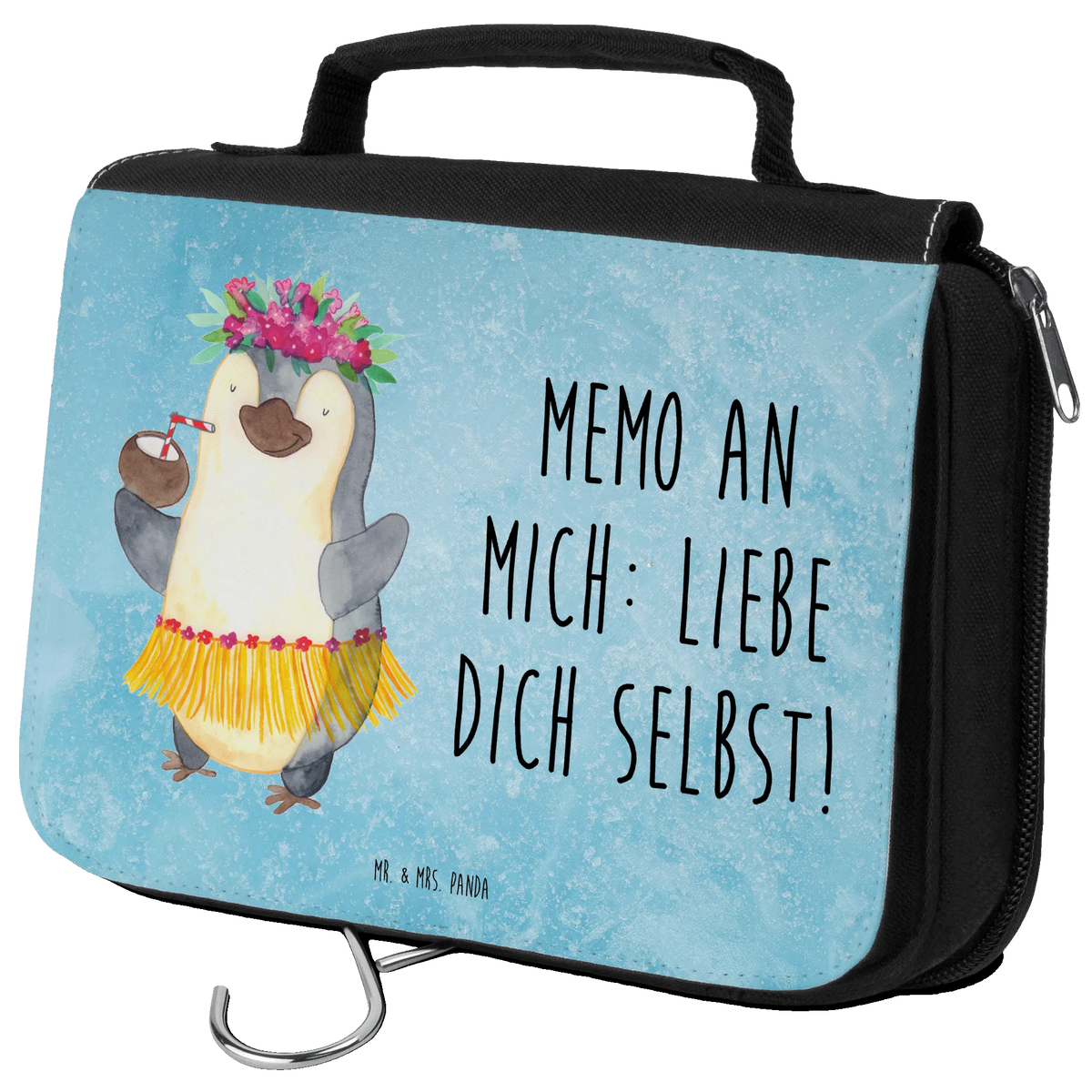 Wash bag Penguin coconut North Pole, Penguins, coconut, vacation, penguins